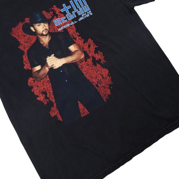 Vintage Tim McGraw Graphic Tour T Shirt - Picture 3 of 10